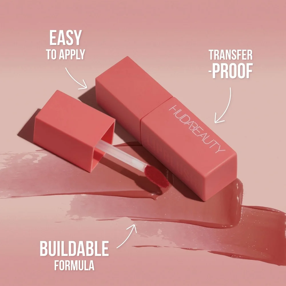 Huda Beauty Berry Kiss Creamy Lip and Cheek Stain